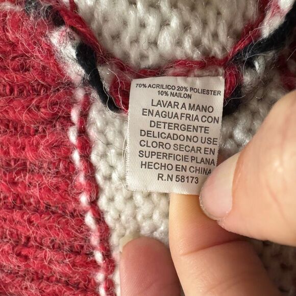 Anthropologie Raga Taylor Pullover Sweater | Multicolor Stripe | Size medium - Picture 11 of 13